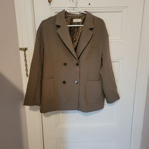 Brown blazer